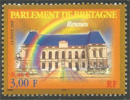 363 France Yv 3307 Parlement Bretagne Parliament Brittany MNH ** Neuf SC (3307-1b) - Otros & Sin Clasificación