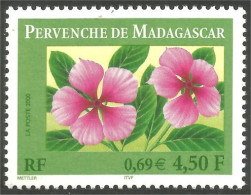 363 France Yv 3306 Pervenche Madagascar Periwinkle Immergrün MNH ** Neuf SC (3306-1a) - Ungebraucht
