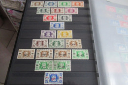 WALLIS Et FUTUNA    1945 Séries De LONDRES CAT YT 133 à 146 Et 148 à 155 SERIES COMPLETES   N** MNH - Unused Stamps