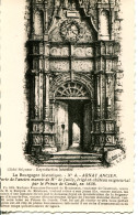 CPSM -  ARNAY ANCIEN - PORTE DE L'ANCIEN MANOIR DE M. DE JUILLY  (IMPECCABLE) - Arnay Le Duc