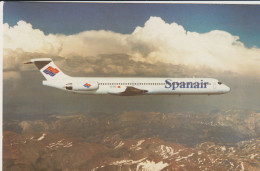 Vintage Pc Spanair MD-83 Aircraft - 1946-....: Era Moderna