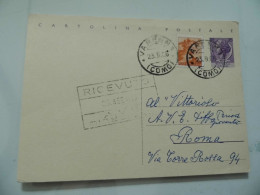 Cartolina Postale Viaggiata Da Varenna ( Como ) A Roma "GIORNALE IL VITTORIOSO" 1966 - 1961-70: Marcofilie