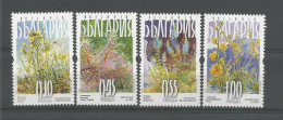 Bulgaria 2007 Wild Flowers Y.T. 4150/4153 ** - Neufs
