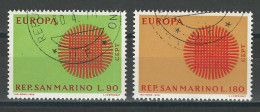 San Marino Mi 955-56 O - Usados