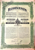 REDEVENTA - S.A. Pour L'exploitation Et Le Commerce Des Produits Du Soussol - Bucuresti - 1925 - Autres & Non Classés