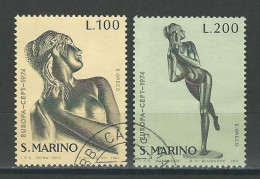 San Marino Mi 1067-68 O - Oblitérés