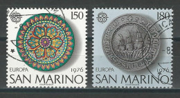 San Marino Mi 1119-20 O - Gebruikt