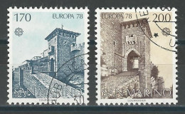 San Marino Mi 1156-57 O - Used Stamps