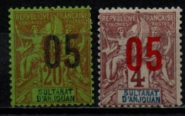 ANJOUAN 1912 * - Unused Stamps