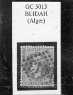 Algérie - N° 29A Obl GC 5013 Blidah - 1863-1870 Napoléon III Lauré