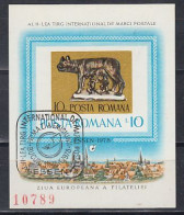 Romania 1978 Essen  M/s IMPERFORATED Used (59529A) Promotion - Ideas Europeas