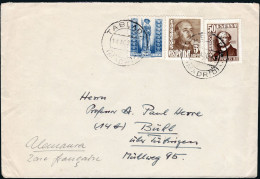 Madrid - Edi O 1037+1020+961 - Mat "Tablada 14/Ag./48" A Turingia - Lettres & Documents