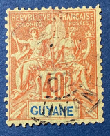 Guyane YT N° 39 - Usados