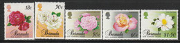 BERMUDES - N°549/53 ** (1989) Roses - Bermuda