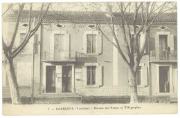 Cpa Sarrians - Bureau Des Postes Et Télégraphes - Sarrians