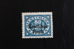 1920 BAVIERE Mi DR D44 80 Pf SURCHARGE DEUTSCHES REICH MH - Neufs