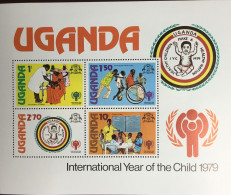 Uganda 1979 Year Of The Child Minisheet MNH - Ouganda (1962-...)