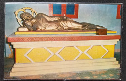 Singapore Burmah Lane Temple Reclining Buddha (postcard) MNH *see Scan - Singapur (1959-...)