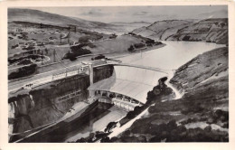 GENISSIAT Le Grand Barrage Sur Le Rhone Et L Usine Hydro Electrique 2(scan Recto-verso) MA601 - Génissiat