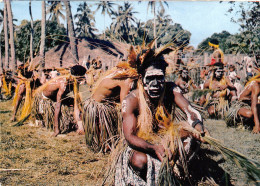 NOUVELLE CALEDONIE Danseurs Autochtones Au Repos 22(scan Recto-verso) MA645 - New Caledonia
