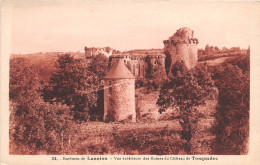 Environs De LANNION Vue Exterieure Des Ruines Du Chateau De Tonquedec 11(scan Recto-verso) MA623 - Lannion