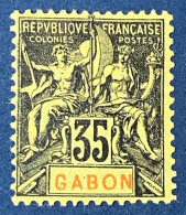 Guyane YT N° 25 Neuf * - Unused Stamps