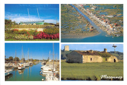 Le Port De MARENNES Souvre Sur La Seudre Il Est Relie A La Ville Par Un Canal Borde De Claires11(scan Recto-verso) MA639 - Marennes