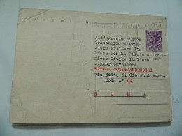 Cartolina Postale Viaggiata Per Il "Colonnello D'Aviazione Militare Italiana ETTORE COZZI ANDREOZZI" 1964 - 1961-70: Marcofilie