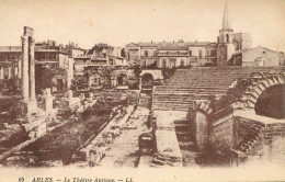 CPA -  ARLES - THEATRE ANTIQUE - Arles