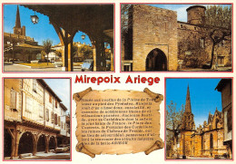 MIREPOIX La Place Et Les Couverts XIIIes Porte D Aval XIIIes Les Courverts Maison Des Consuls 21(scan Recto-verso) MA676 - Mirepoix