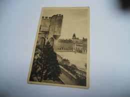 DEP 84 VAUCLUSE CARTE ANCIENNE EN N/BL (marron)  SANS ECRITURE AVIGNON PLACE DU PALAIS EDIT YVON N°21 /TBE - Avignon (Palais & Pont)