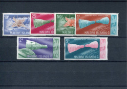 X0045 Maldive Island 1966 Space Exploration 6 Stamps ** Mnh  Michel 189/94 - Malediven (1965-...)