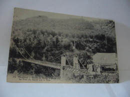 DAUPHINE ROUTE DE CORPS A MENS LE PONT DU SAUTET SUR LE DRAC   38 ISERE CPA 1909 - Corps