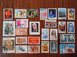 France Stamps Lot - Used - Various Themes - Collections