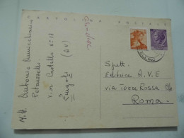 Cartolina Postale Viaggiata Da Zungoli ( AV ) A Roma "EDITRICE A.V.E." 1965 - 1961-70: Marcofilie