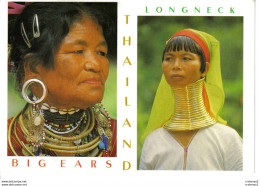 Thailand Thaïlande Big Ears Et Longneck Grandes Oreilles Et Femme Au Long Cou Makmai Studio VOIR DOS - Tailandia