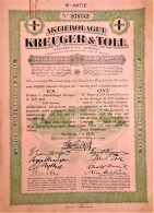 Aktiebolaget Kreuger & Toll - 1 B Aktie  -Stockholm - 1929 - Andere & Zonder Classificatie