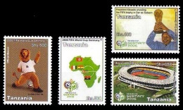 (059) Tanzania / Tansanie  Sport / Football / Soccer / Fußball / Germany 2006  ** / Mnh Michel 4342-4345 - Tanzania (1964-...)