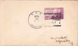 USA ETATS UNIS PLI DU NAVIRE U S S DRAYTON 1956 - Covers & Documents