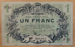 LILLE ( 59- NORD)  Bon Communal De 1 Franc 15 Décembre 1917 - Buoni & Necessità