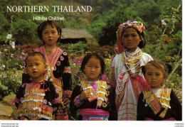 Northern Thailand Thaïlande Hilltribe Children ENFANTS Beaux Coctumes VOIR DOS - Thaïland