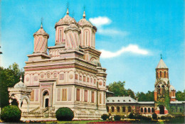 Postcard Romania Manastirea Curtea De Arges - Rumänien