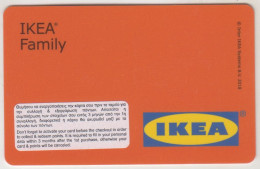 GREECE - IKEA  ,IKEA Family ,2018, Gift Card - Gift Cards