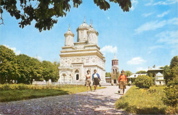 Postcard Romania Manastirea Curtea De Arges - Rumänien