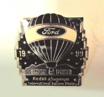 1999 Kodak Albuquerque FORD OFFICIAL SPONSOR Hot Air Ballon Pin AIBF Balloon - Transports