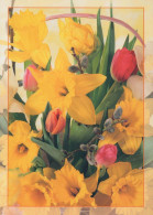 FLORES Vintage Tarjeta Postal CPSM #PAR009.ES - Fleurs