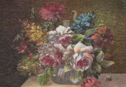 FLOWERS LENTICULAR 3D Vintage Postcard CPSM #PAZ167.GB - Fleurs