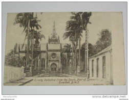 LM1 -   Antilles Trinity Cathedral From The South  Port Of Spain Trinidad Bwj - Dominicaine (République)