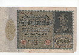 Billet 10000  Mark De 1922, Marque I - 10000 Mark