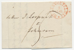 Hellevoetsluis - Schiedam 5.2.1833 - ...-1852 Préphilatélie